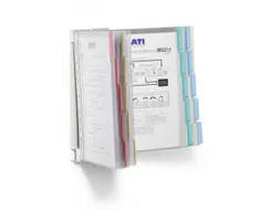 Wandhouder A4 Display Systeem Wall 5692 met 20 zichtpanelen