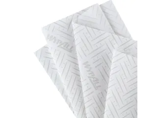 Poetsrol WypAll L10 1-laags 19,5cmx304m 800vel wit 7256 - 6