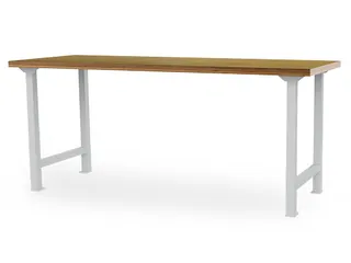 werkbank,HxBxD 859x2000x750mm,multiplexblad,draagverm. 200kg,4voeten - 1