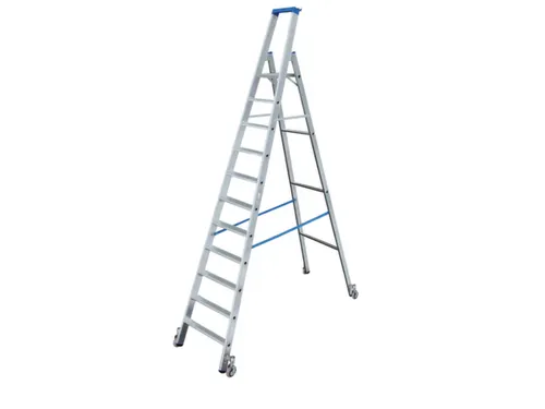 Verrijdbare Boktrap Aluminium L 3 71M 12Treden
