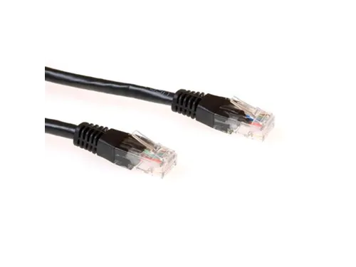 CAT6 U/UTP Netwerkkabel, CCA, 10m, Zwart