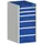 ladekast HxBxD 1000x525x525mm 6laden romp RAL7035 front RAL5010