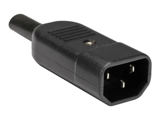 Mannelijke AC-Connector - Voor Kabel - 10 A