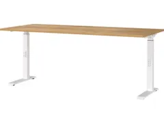 In hoogte verstelbaar bureau,HxBxD 680-910x1800x800mm