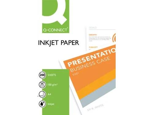 Inkjetpapier A4 100 Gram Pak 200 Vel