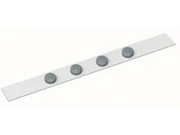 metaalstrip MAULstandard, ft 1 m, incl. 4 magneten