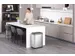 Afvalbak Mirage X Sensor Bin 47 Liter mat RVS