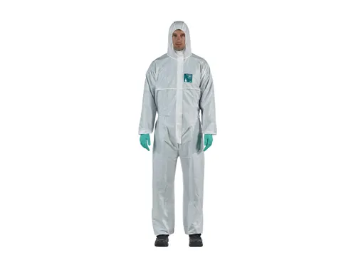 Ansell Alphatec 1800 Standard coverall, wit,-111, maat 5XL