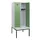 locker met bank,HxBxD 1950x800x815mm,2vak,vak B 400mm,cilinderslot