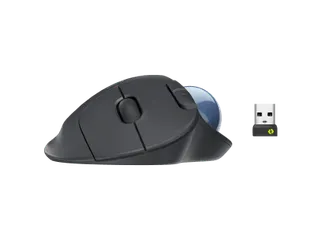 910-006221 Logitech M575 muis 5 knoppen grijs - 2