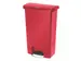 Slim Jim Step On Front container kunststof 50 liter Rood