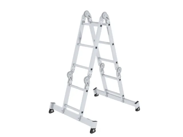 multifunctionele vouwladder,2x2/2x3,sporten,balk L 2,85m,aluminium