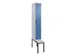 locker voor scheiding van kleding,HxBxD 2120x300x815mm,1vak