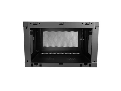 2-post 6U wandmonteerbare netwerkkast 19 inch scharnierende patchkast