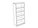 kantoorstelling,HxBxD 1895x800x445mm,Bl-wit
