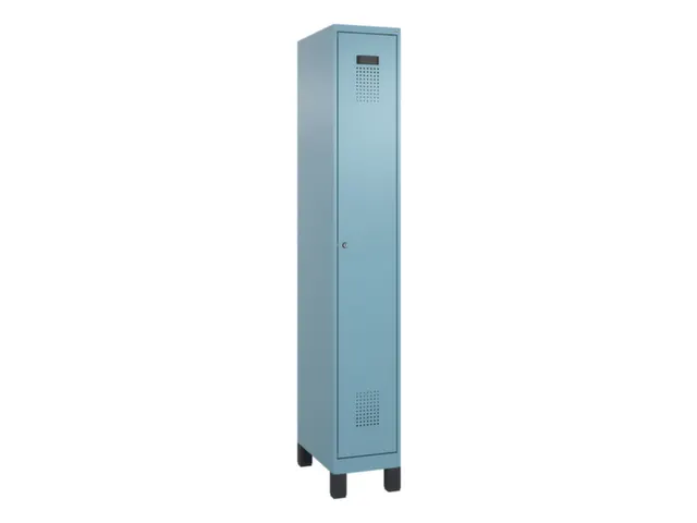 armoire vestiaire noir et blanc,HxlxP 1950x300x500mm,1compart.