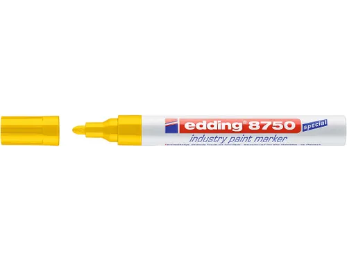 Lakmarker edding e-8750 industry geel