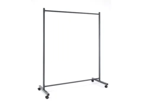 garderoberek,verrijdbaar,HxD 1800x600mm,4zwenkwielen,staal,1500 mm