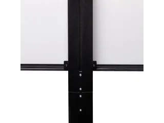 Verlichte Infostandaard LED Slide In A1 Zwart - 8