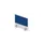 opzetpaneel v. bureau aanbouw aan de zijkant Bl-wit BN6016-blauw 600mm