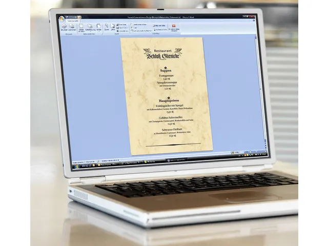 Papier design Sigel A4 90g marbre beige 100 feuilles