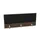 opzetpaneel bureau aanbouw achter NV bruin hickory BN8033-zwart 1400mm