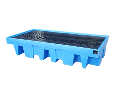 Opvangbak 8X 200L Pe H X B X D 510X 2560X 1350Mm Pe-Pallet