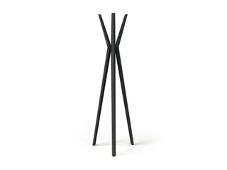 Kapstok DURASTORE 6 haken aluminium zwart 160cm - 1