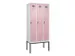 locker voor scheiding van kleding,HxBxD 2120x900x500mm,3vak