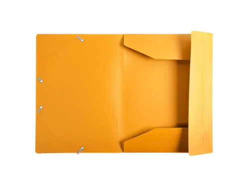 Elastomap A4 Assorti 3 Kleppen Polypropyleen 4/10de Ondoorschijnend