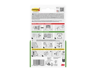 Bevestigingsstrip Command klik vast klein 1,8kg wit - 4