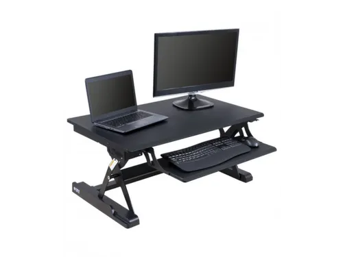 hvst. bureau-opzetelement,HxBxD 135-460x940x585mm,m. Toetsenbordblad