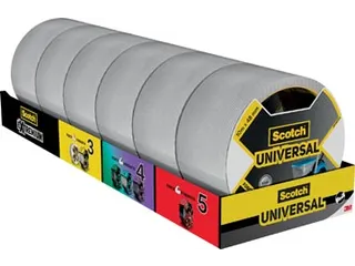 ducttape Universal, ft 48 mm x 10 m, zilver - 7