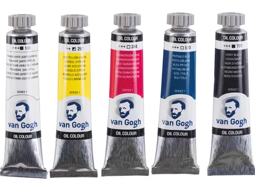Olieverf, Primaire Mengset Van 5 X 40 Ml