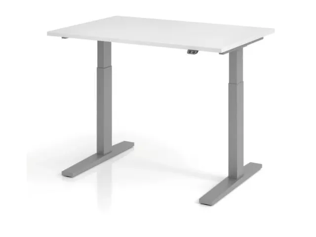 Elektrisch in hgte vst. zit-sta-bureau,HxBxD 700-1200x1200x800mm