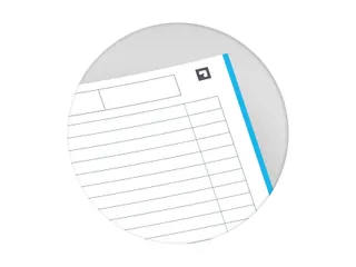 Projectboek Oxford Essentials A4+ 120vel assorti - 17