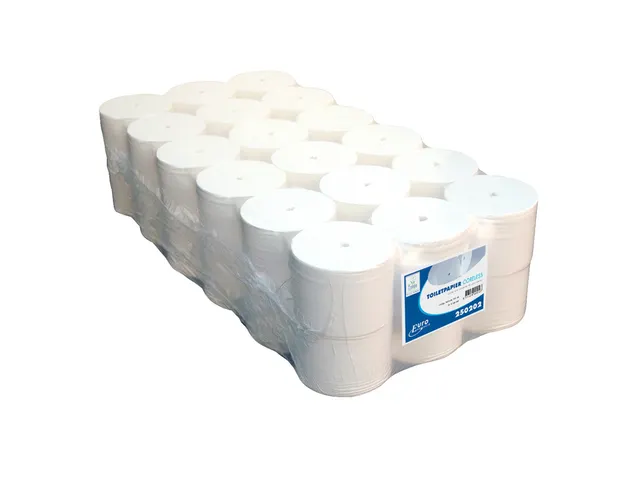 Toiletpapier Coreless 2-laags 104m wit