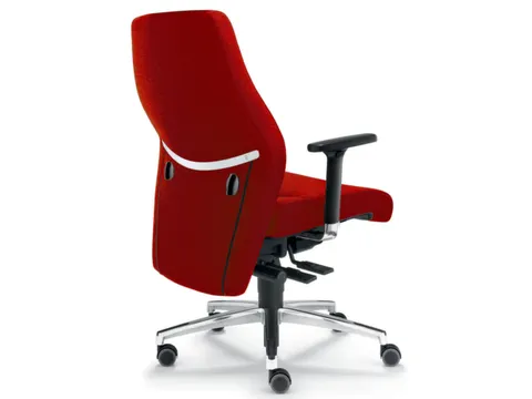 Dauphin 24Uurs Bureaustoel Rood