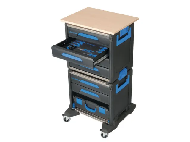 1110 WMW S-02 WorkMo B2met 72-delig gereedschapsassortiment