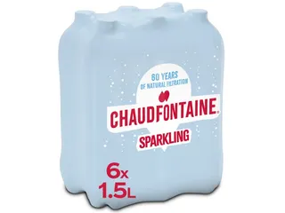 Chaudfontaine bruisend natuurlijk mineraalwater rood petles 1500ml - 3