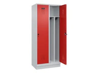 locker voor scheiding van kleding,HxBxD 1950x800x500mm,2vak - 1