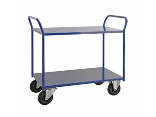 etagewagen,draagverm. 400kg,2etage(s),laadvl. LxB 940x440mm,staaletage - 1
