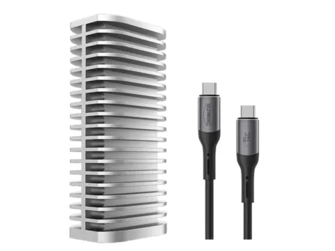 TerraMaster D1 SSD Pro Externe Behuizing voor M.2 SSD USB4 v2 80 Gbps