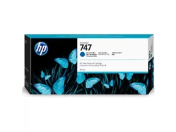 HP Inktcartridge 747 Chromatisch Blauw 300 ml P2V85A