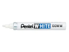 Pentel Paint Marker White Schrijfpunt: 3,9 mm, Schrijfbreedte: 3mm