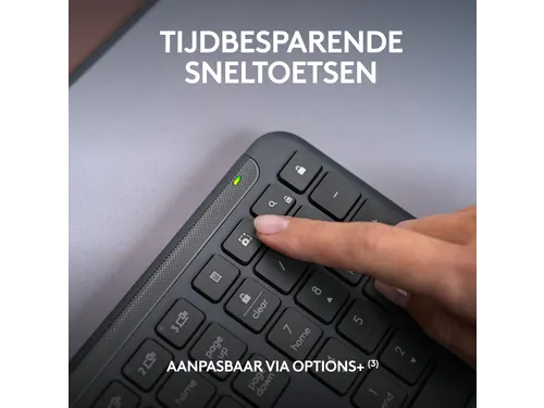 Logitech MK950 Toetsenbord Azerty FR Signature Slim en muis
