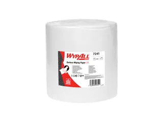 Wypall L10 7241 Poetsdoeken op Rol Wit 1-laags - 1