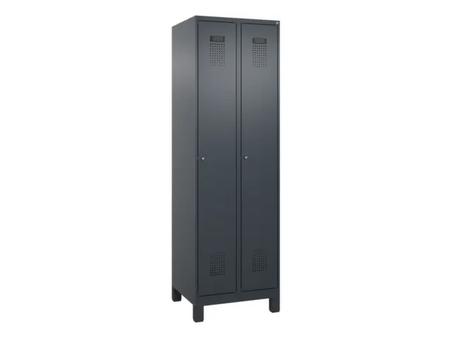locker voor scheiding van kleding,HxBxD 1950x600x500mm,2vak