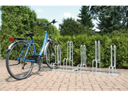 Fietsenrek L 1050mm 3plaatsen Enkelzijdig Te Schroeven Verzinkt
