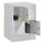 Lockersysteem 855x630x500mm 2x2 Vakken 300mm Cilinderslot Sokkel